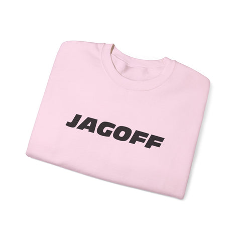 Heavy Blend Sweatshirt - Jagoff Gildan Crewneck Unisex Cotton Polyester Blend Sweatshirt - YinzerShop