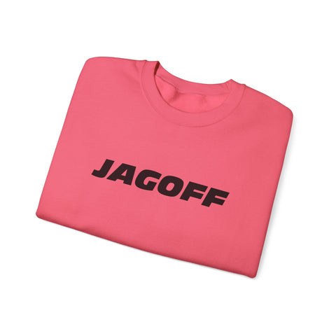 Heavy Blend Sweatshirt - Jagoff Gildan Crewneck Unisex Cotton Polyester Blend Sweatshirt - YinzerShop