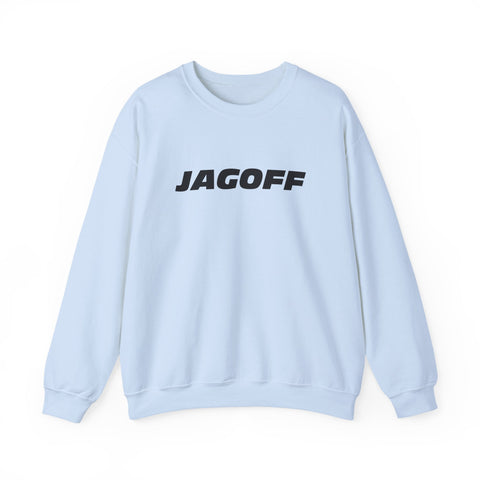 Heavy Blend Sweatshirt - Jagoff Gildan Crewneck Unisex Cotton Polyester Blend Sweatshirt - YinzerShop