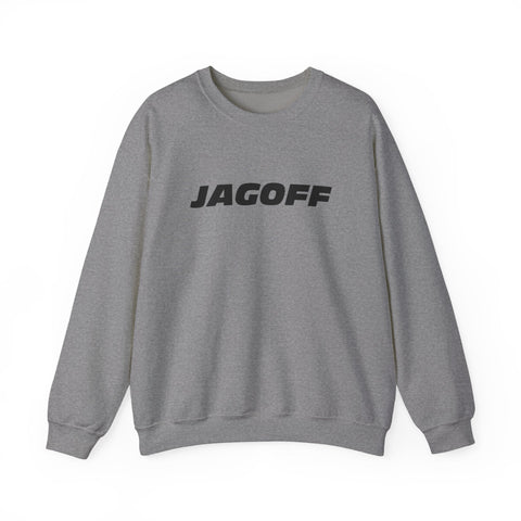 Heavy Blend Sweatshirt - Jagoff Gildan Crewneck Unisex Cotton Polyester Blend Sweatshirt - YinzerShop