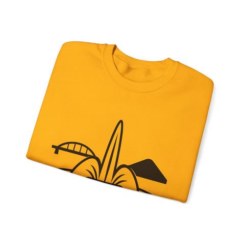 Heavy Blend Sweatshirt - Point State Park Crewneck Unisex Pullover With Soft Breathable Fabric Sweatshirt - YinzerShop