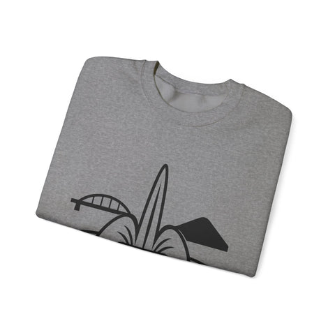 Heavy Blend Sweatshirt - Point State Park Crewneck Unisex Pullover With Soft Breathable Fabric Sweatshirt - YinzerShop