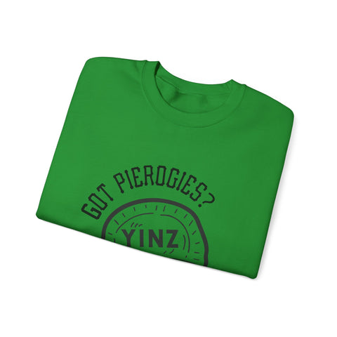 Heavy Blend Sweatshirt - Yinz Got Pierogies? Classic Crewneck Pullover Sweatshirt - YinzerShop