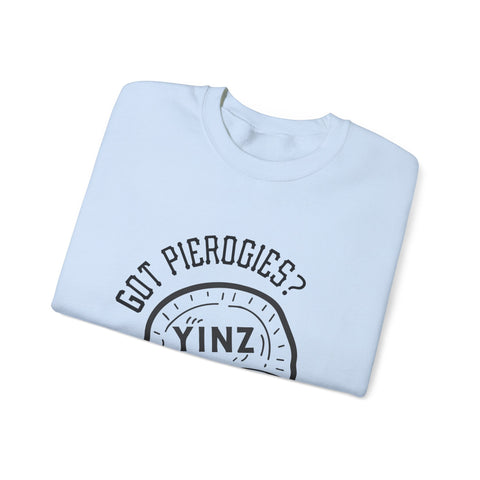 Heavy Blend Sweatshirt - Yinz Got Pierogies? Classic Crewneck Pullover Sweatshirt - YinzerShop