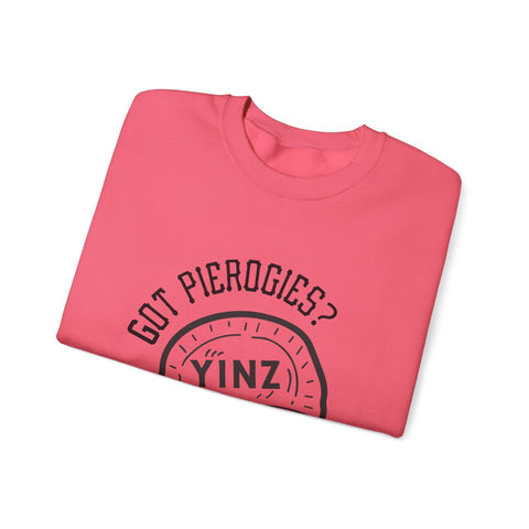 Heavy Blend Sweatshirt - Yinz Got Pierogies? Classic Crewneck Pullover Sweatshirt - YinzerShop