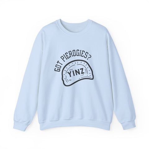 Heavy Blend Sweatshirt - Yinz Got Pierogies? Classic Crewneck Pullover Sweatshirt - YinzerShop