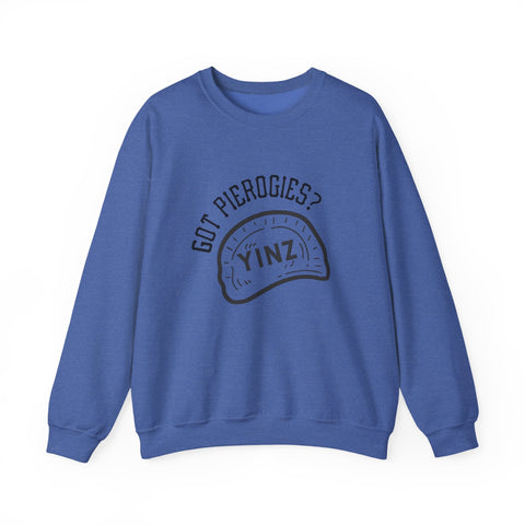 Heavy Blend Sweatshirt - Yinz Got Pierogies? Classic Crewneck Pullover Sweatshirt - YinzerShop