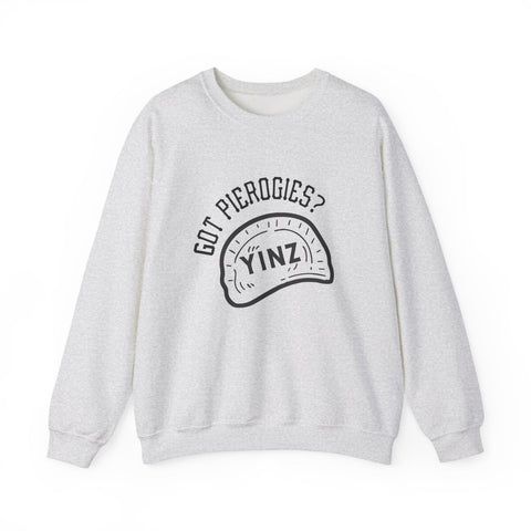 Heavy Blend Sweatshirt - Yinz Got Pierogies? Classic Crewneck Pullover Sweatshirt - YinzerShop