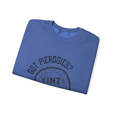 Heavy Blend Sweatshirt - Yinz Got Pierogies? Classic Crewneck Pullover Sweatshirt - YinzerShop