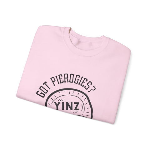 Heavy Blend Sweatshirt - Yinz Got Pierogies? Classic Crewneck Pullover Sweatshirt - YinzerShop