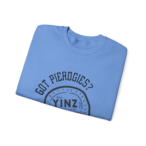 Heavy Blend Sweatshirt - Yinz Got Pierogies? Classic Crewneck Pullover Sweatshirt - YinzerShop