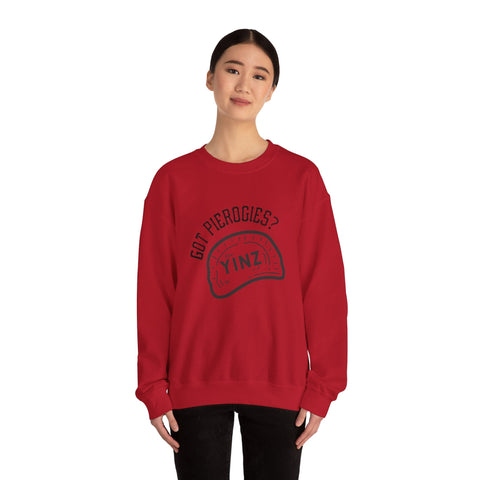 Heavy Blend Sweatshirt - Yinz Got Pierogies? Classic Crewneck Pullover Sweatshirt - YinzerShop