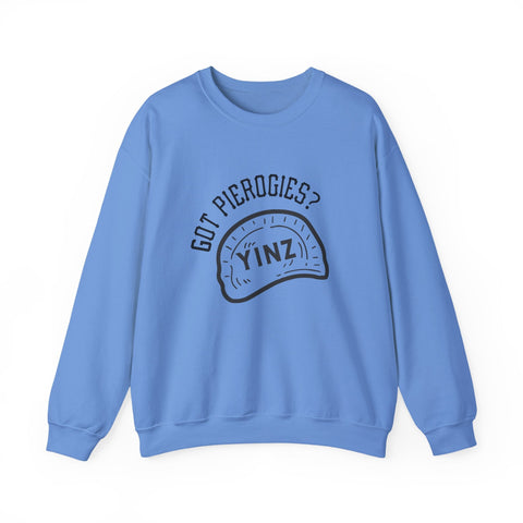 Heavy Blend Sweatshirt - Yinz Got Pierogies? Classic Crewneck Pullover Sweatshirt - YinzerShop