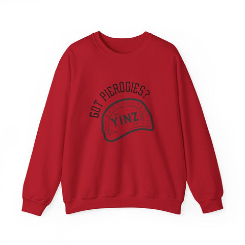 Heavy Blend Sweatshirt - Yinz Got Pierogies? Classic Crewneck Pullover Sweatshirt - YinzerShop
