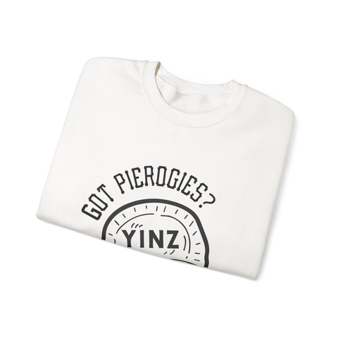 Heavy Blend Sweatshirt - Yinz Got Pierogies? Classic Crewneck Pullover Sweatshirt - YinzerShop
