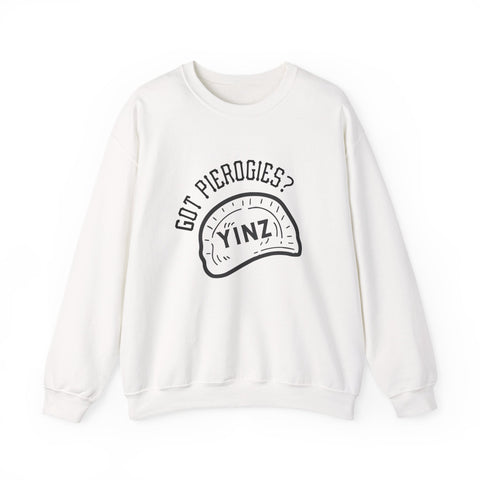 Heavy Blend Sweatshirt - Yinz Got Pierogies? Classic Crewneck Pullover Sweatshirt - YinzerShop