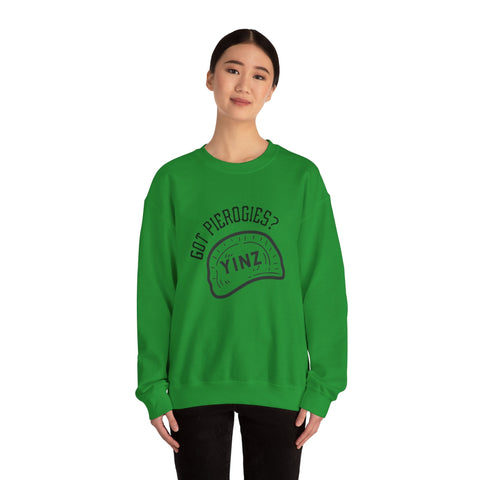 Heavy Blend Sweatshirt - Yinz Got Pierogies? Classic Crewneck Pullover Sweatshirt - YinzerShop