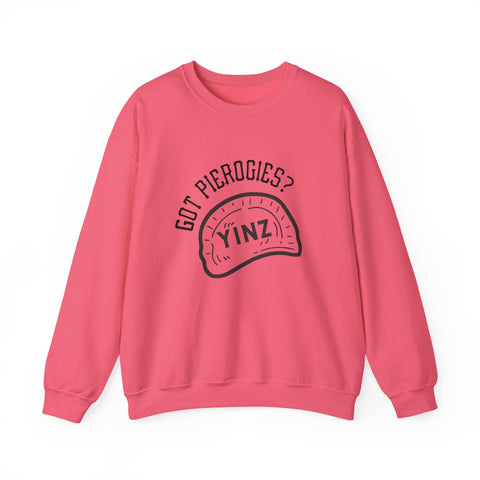 Heavy Blend Sweatshirt - Yinz Got Pierogies? Classic Crewneck Pullover Sweatshirt - YinzerShop