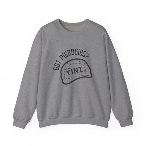 Heavy Blend Sweatshirt - Yinz Got Pierogies? Classic Crewneck Pullover Sweatshirt - YinzerShop