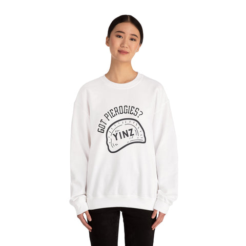 Heavy Blend Sweatshirt - Yinz Got Pierogies? Classic Crewneck Pullover Sweatshirt - YinzerShop