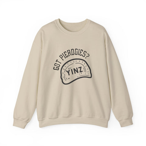 Heavy Blend Sweatshirt - Yinz Got Pierogies? Classic Crewneck Pullover Sweatshirt - YinzerShop