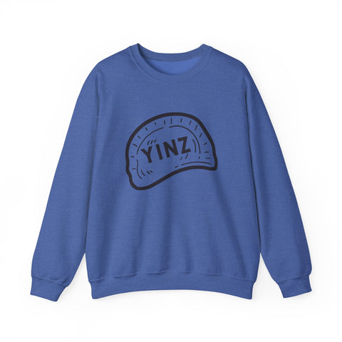 Heavy Blend Sweatshirt - Yinz Pierogi Crewneck Unisex Cotton Polyester Blend Sweatshirt - YinzerShop