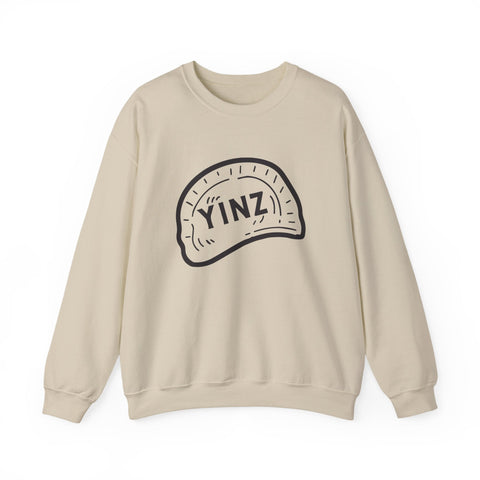 Heavy Blend Sweatshirt - Yinz Pierogi Crewneck Unisex Cotton Polyester Blend Sweatshirt - YinzerShop