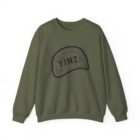 Heavy Blend Sweatshirt - Yinz Pierogi Crewneck Unisex Cotton Polyester Blend Sweatshirt - YinzerShop