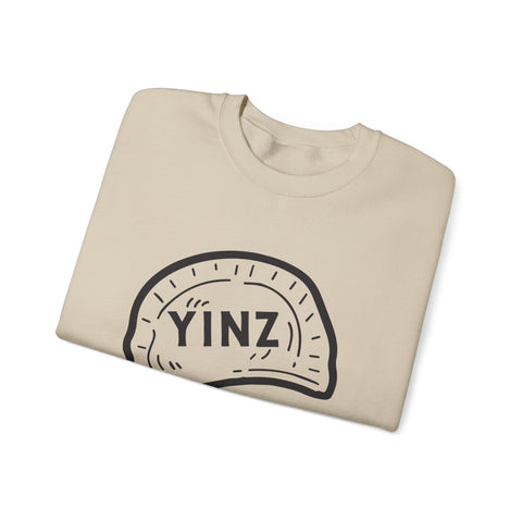 Heavy Blend Sweatshirt - Yinz Pierogi Crewneck Unisex Cotton Polyester Blend Sweatshirt - YinzerShop