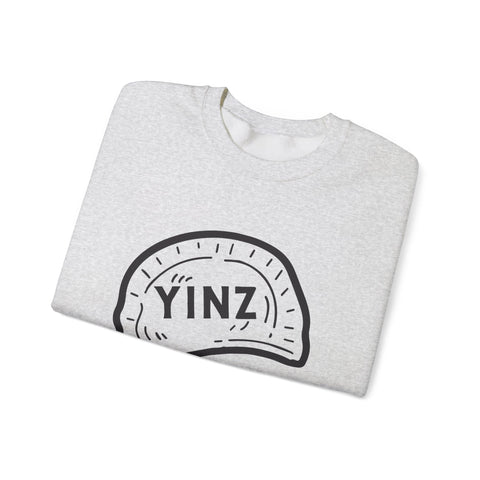 Heavy Blend Sweatshirt - Yinz Pierogi Crewneck Unisex Cotton Polyester Blend Sweatshirt - YinzerShop