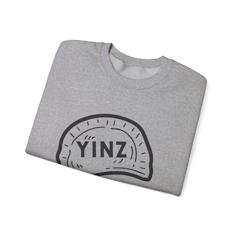 Heavy Blend Sweatshirt - Yinz Pierogi Crewneck Unisex Cotton Polyester Blend Sweatshirt - YinzerShop