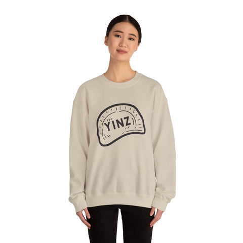 Heavy Blend Sweatshirt - Yinz Pierogi Crewneck Unisex Cotton Polyester Blend Sweatshirt - YinzerShop