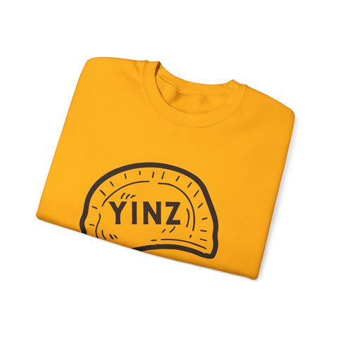 Heavy Blend Sweatshirt - Yinz Pierogi Crewneck Unisex Cotton Polyester Blend Sweatshirt - YinzerShop