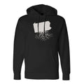 Heavy Weight Hoodie Pennsylvania Pullover Sweatshirt | Soft Fleece Lined Hood Heavy Weight Pullover Hoodie - YinzerShop