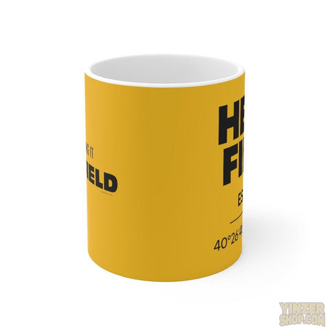 Heinz Field Coffee Mug - 11oz Durable Ceramic Cup | Pittsburgh Sports Fan Gift Mug - YinzerShop