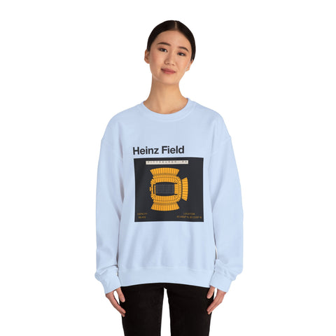 Heinz Field - Heavy Blend™ Crewneck Sweatshirt Sweatshirt - YinzerShop