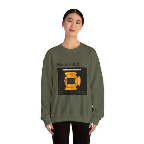 Heinz Field - Heavy Blend™ Crewneck Sweatshirt Sweatshirt - YinzerShop