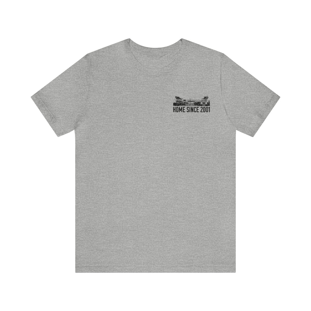Heinz Field Home Series T-Shirt - Print On Back - Short Sleeve Tee T-Shirt Printify Athletic Heather S 