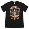 Heinz Ketchup Pittsburgh Skyline Tee T-Shirt - YinzerShop