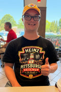Heinz Ketchup Pittsburgh Skyline Tee T-Shirt - YinzerShop