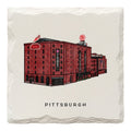 Hienz History Center Ceramic Drink Coaster Pittsburgh by The Doodle Line Coaster - YinzerShop