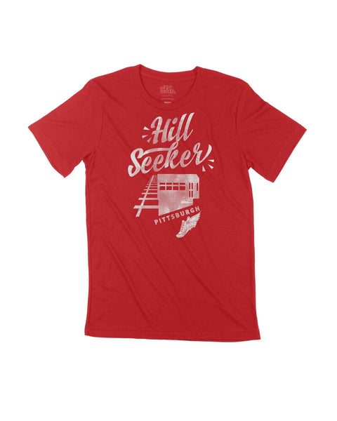 Hill Seeker T-Shirt – Pittsburgh T-Shirt | Steel City Apparel | Raw Threads Athletics Gear Tops - Multi-Product - YinzerShop