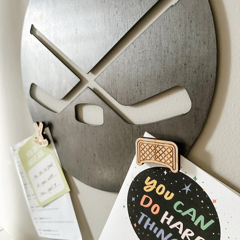 Hockey Magnetic Wall Decor