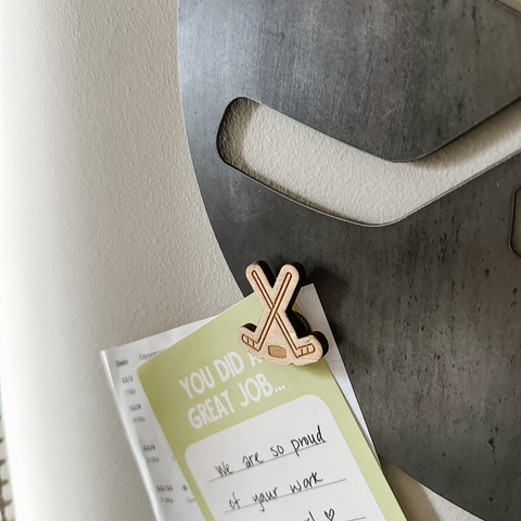 Hockey Magnetic Wall Decor