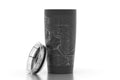 Home Town Map 20 oz Insulated Pint Tumbler Tumbler 20oz - YinzerShop