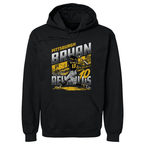 Hooded Sweatshirt Bryan Reynolds Pittsburgh City Hoodie - Cotton Polyester Blend Men's Hoodie - YinzerShop