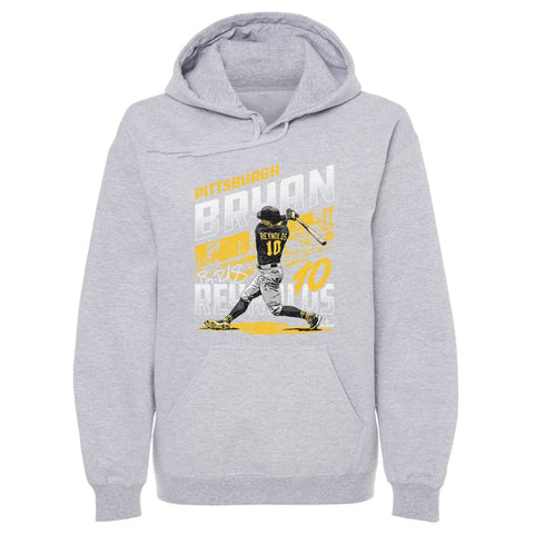 Hooded Sweatshirt Bryan Reynolds Pittsburgh City Hoodie - Cotton Polyester Blend Men's Hoodie - YinzerShop