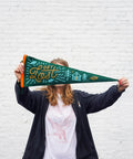 Get Lost Pennant Lost Lust Supply Vintage Inspired Pennant Vintage Inspired Pennant Oxford Pennant   