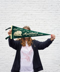 Going to the Mountains is Going Home Vintage Inspired Pennant Vintage Inspired Pennant Oxford Pennant   