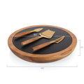 West Virginia Mountaineers - Insignia Acacia and Slate Serving Board with Cheese Tools  Picnic Time Family of Brands   